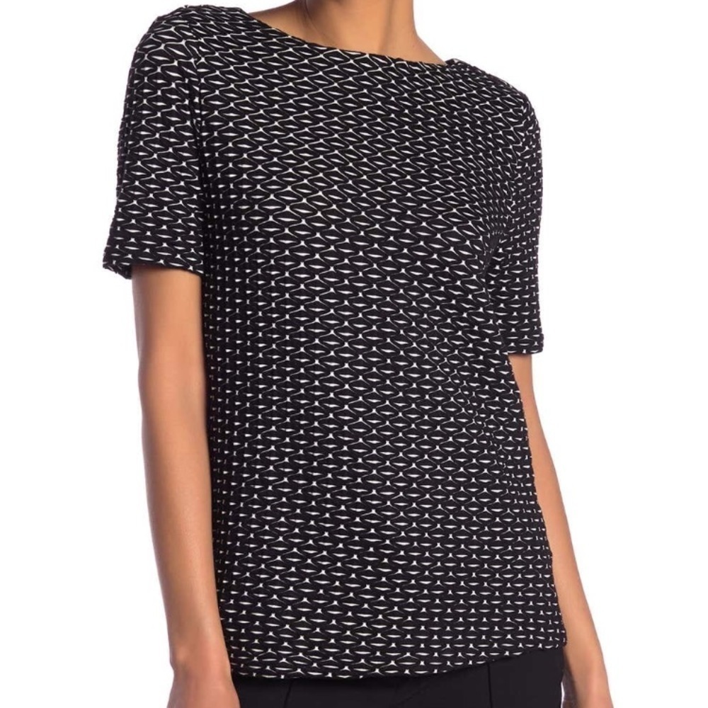 Philosophy Textured Short Sleeve top